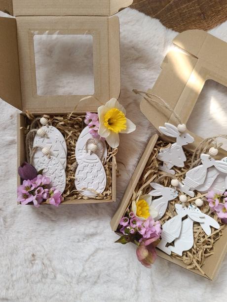 Veľkonočný zajačikovia - 7ks, 