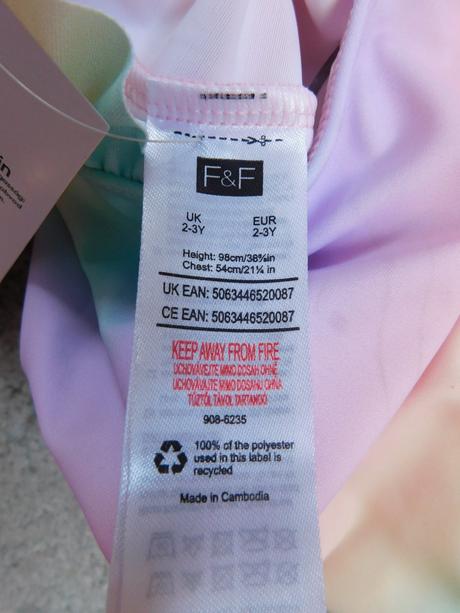 Ochranný overal do vody f&f uv 50+, f&f,92 / 98