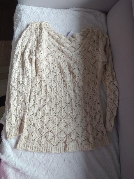 Dámsky pulóver l, fishbone,l