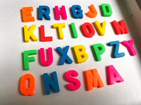 Písmenká na výučbu 25 ks,