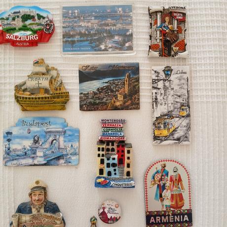 Magnetky pre zberateľov európa, 