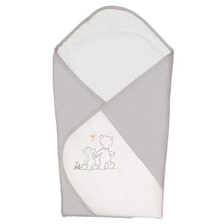 Ceba baby zavinovačka šedá papa bear,