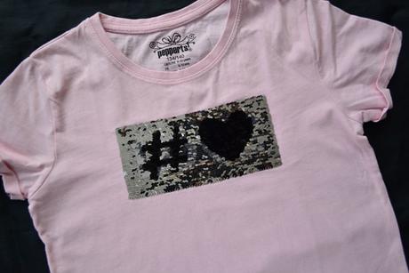 Tričko s pretáčacimi flitrami 140, pepperts,140