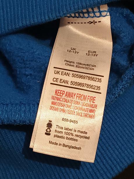 Playstation mikina 12-13r., tesco,158