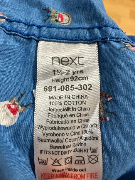 Vianočna košeľa pre chlapca next, next,92