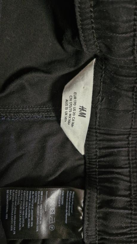 Chlapcenske nohavice, h&m,170
