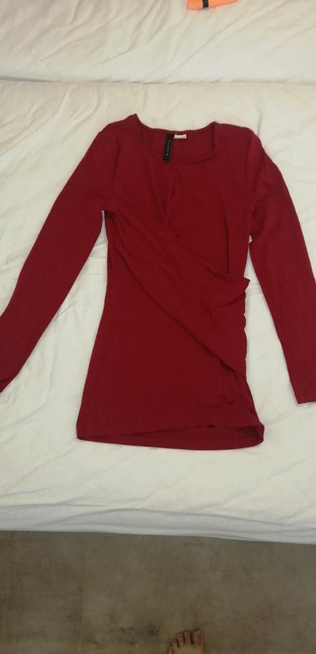 Červený natelnik., xs