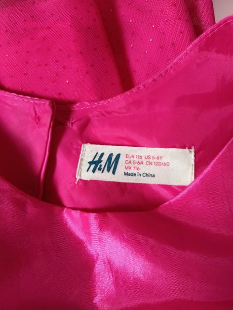 Šaty 116, h&m,116