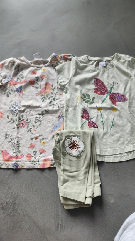 Tričko,legíny, 86–98