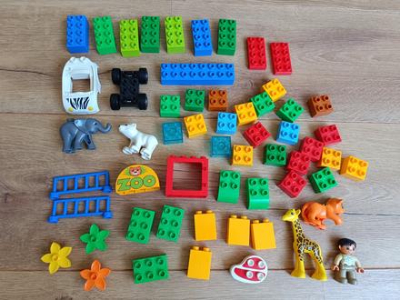 Lego duplo moja prva zoo 6136, 