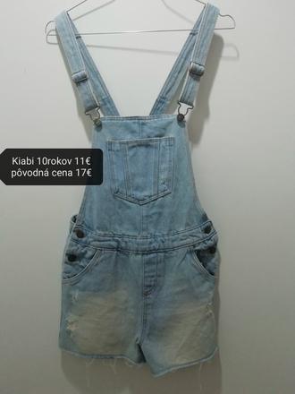 Rifľové kraťasy na traky kiabi, 140