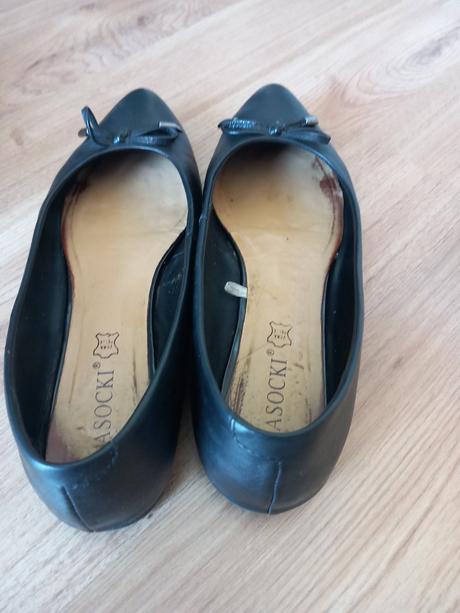 Kožené balerinky lasocki 39, lasocki,39