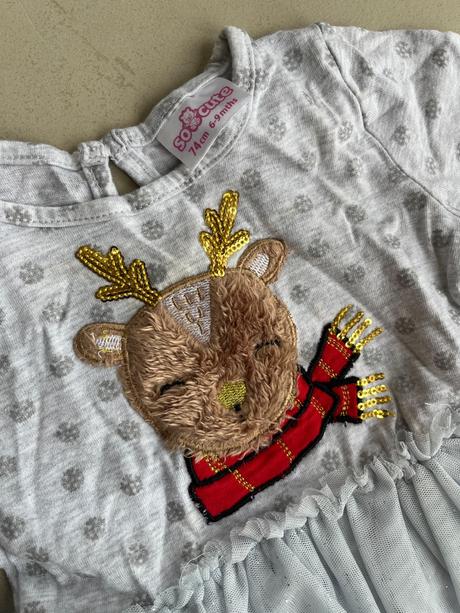 Vianocne saty so sobikom, pepco,74