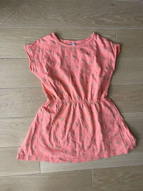 Palmickove letné saty, palomino,122