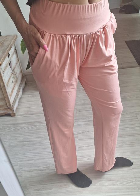 Lososové športové nohavice, m