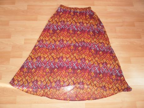 Podšitá šifónová sukňa, sinsay,38