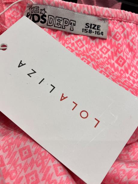 Dievčenská blúzka na ramienka lola liza (158-164), 158 / 164