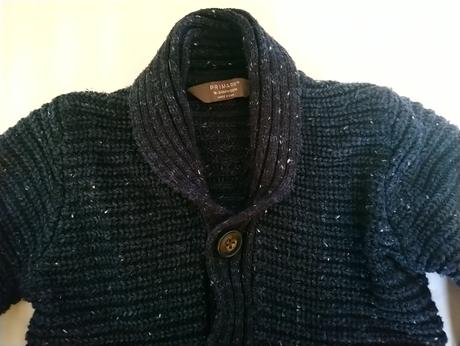 Chlapčenský acrylový tmavo modrý sveter, primark, primark,92