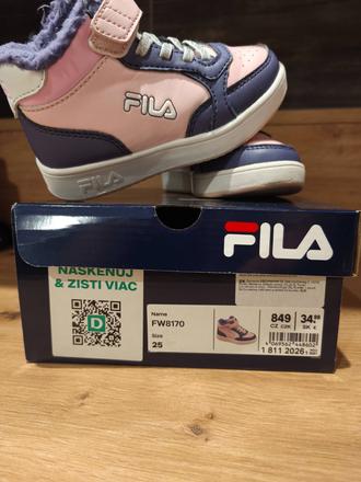 Zimná obuv, fila,25
