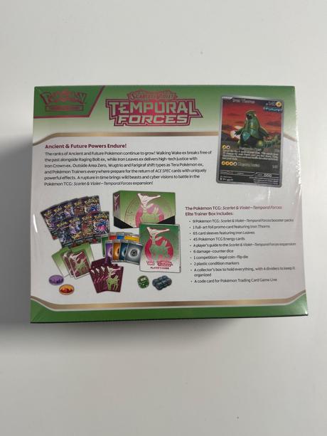 Pokemon temporal forces iron leaves elite, 