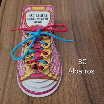 Vzdelávacie topánka na učenie zaviazania šnúrok, 