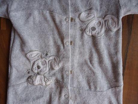 Velúrový overal-pyžamko 0-3 mes, early days,62