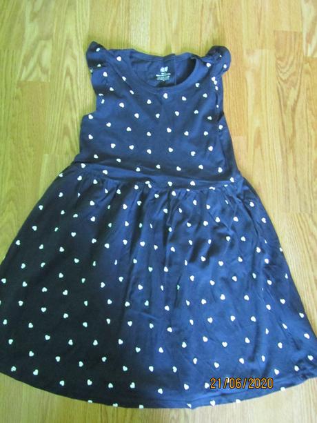 Letné šaty 122/128, h&m,122