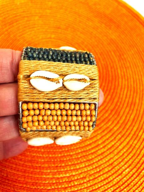 Naturálny etno náramok, 