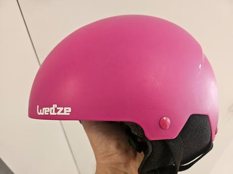 Wedze prilba lyziarska ruzova, 
