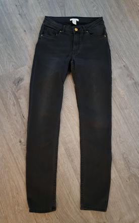 Elastické rifle, h&m,36