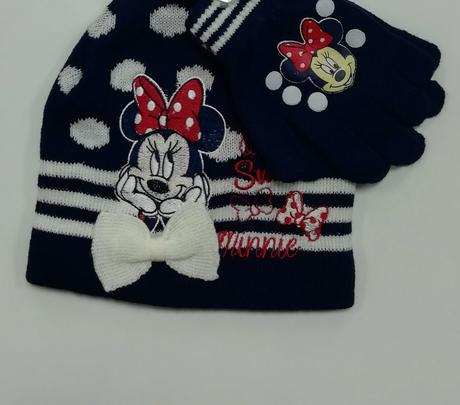 Čiapka a rukavice disney minnie, disney,104