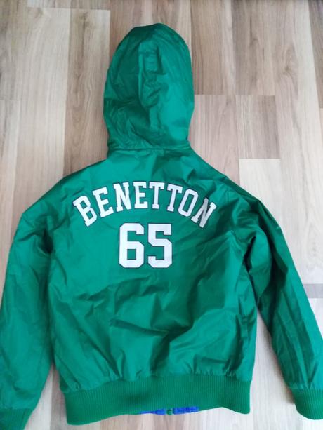 Obojstranná vetrovka, benetton,140
