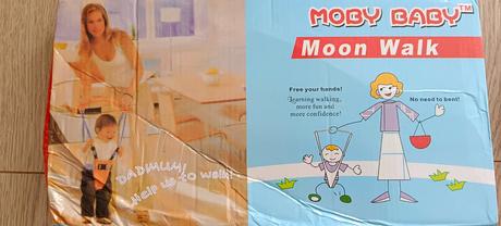 Popruh na prve krociky moon walk,