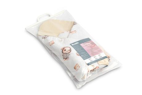 Sensillo mušelinová zavinovačka béžové zajace 75x7, 