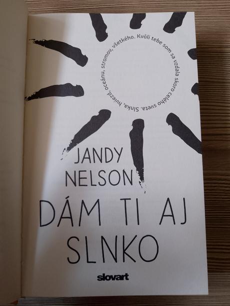 Jandy nelson - dám ti aj slnko, 