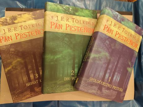 Pán prsteňov 1, 2, 3 necitane, nové, vhodné ako da, 
