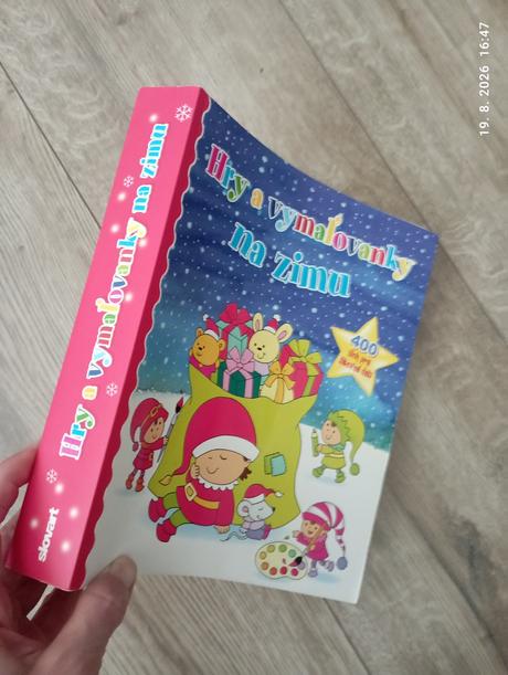 Hry a vymaľovanky na zimu, 