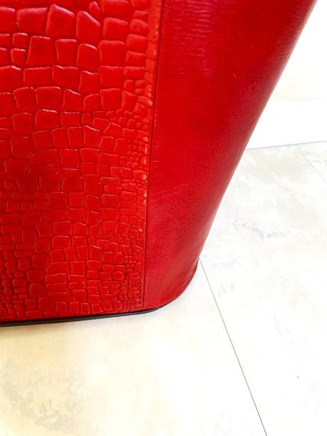 Veľká kožená kabela,