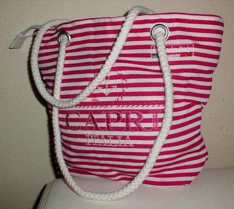 Trendy plážová taška pre malú slečnu,