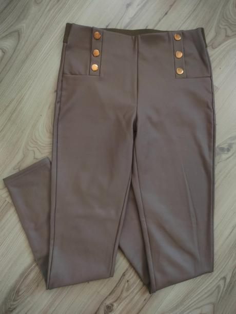 Dámske kožené legíny, m / s