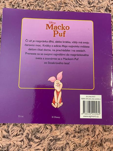Macko puf moja rozprávka disney,