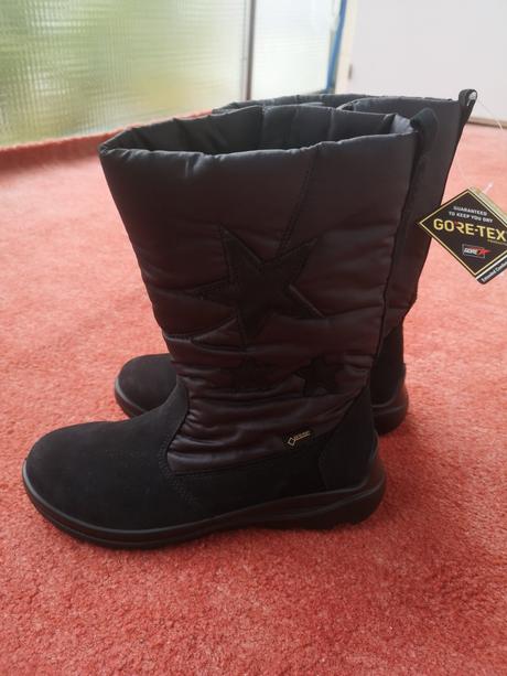 Ecco dievčenské zimné gore-tex čižmy veľkosť 35, ecco,35