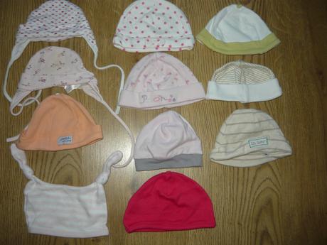 Čiapky pre novorodencov 56/62, 62