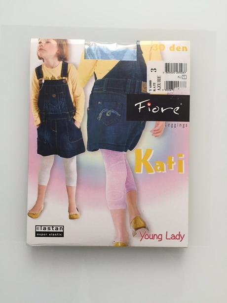 Fiore pančuškové vzorované 3/4 leginy., 140 / 146