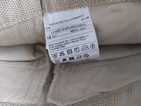 Chlapčenské košele a nohavice benetton, 1 rok, benetton,80