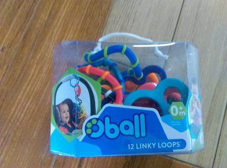 Hryzačka, krúžky o-ball od narodenia,