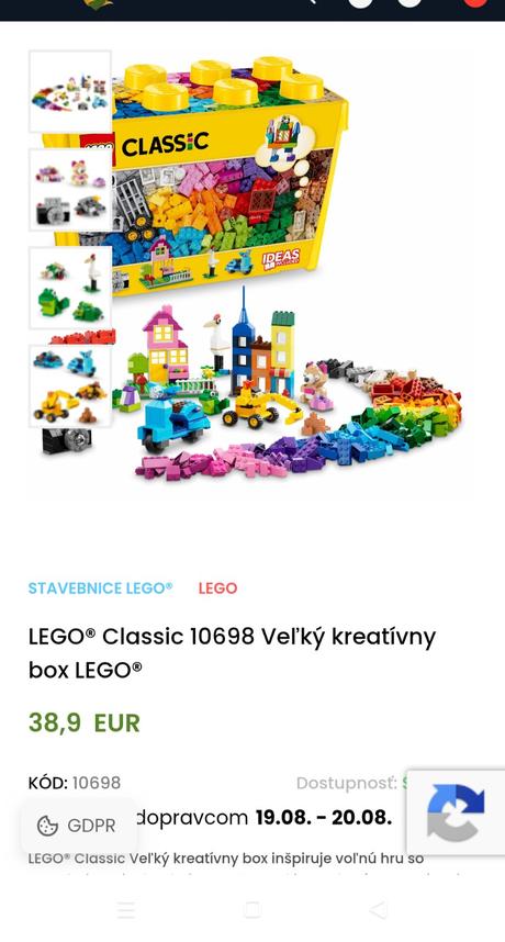 Lego classic box,