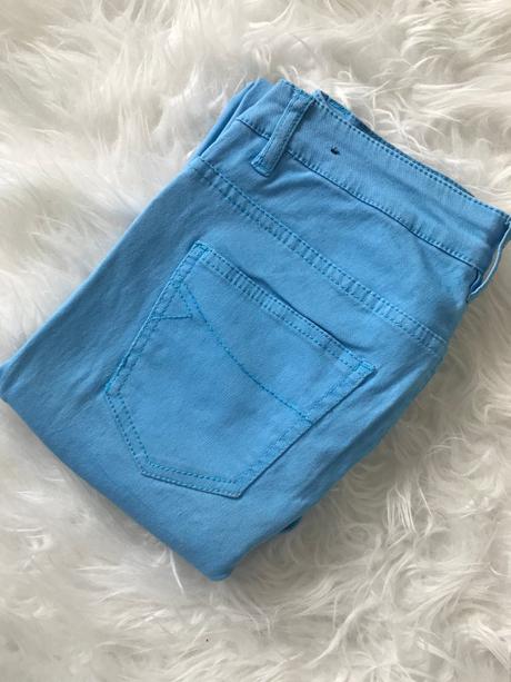 Krásne nebovomodré nohavice, kenvelo,xs