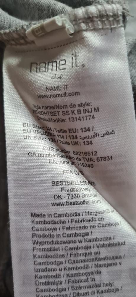 Letné pyžamo pre chlapca, name it,128