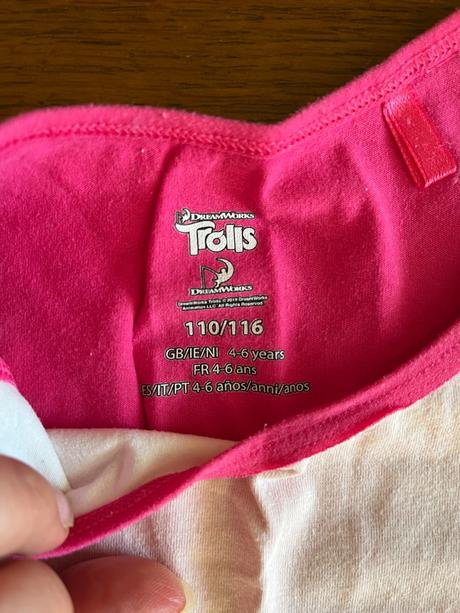 Súpravka tielko a nohavičky poppy trollovia, disney,110